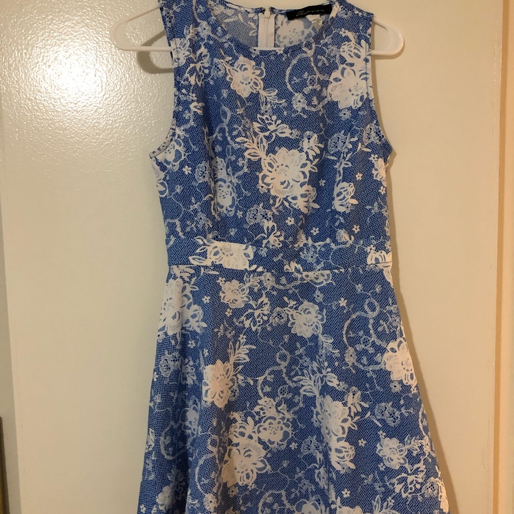 Floral skater dress